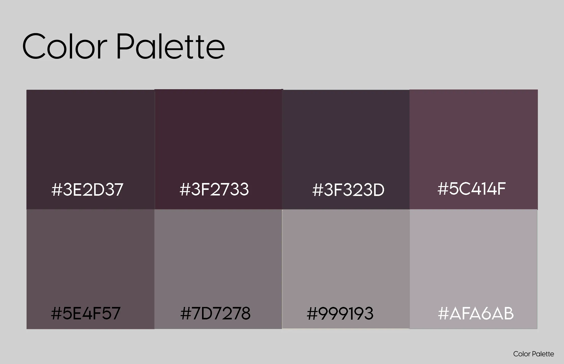 CN 2025 colour palette
