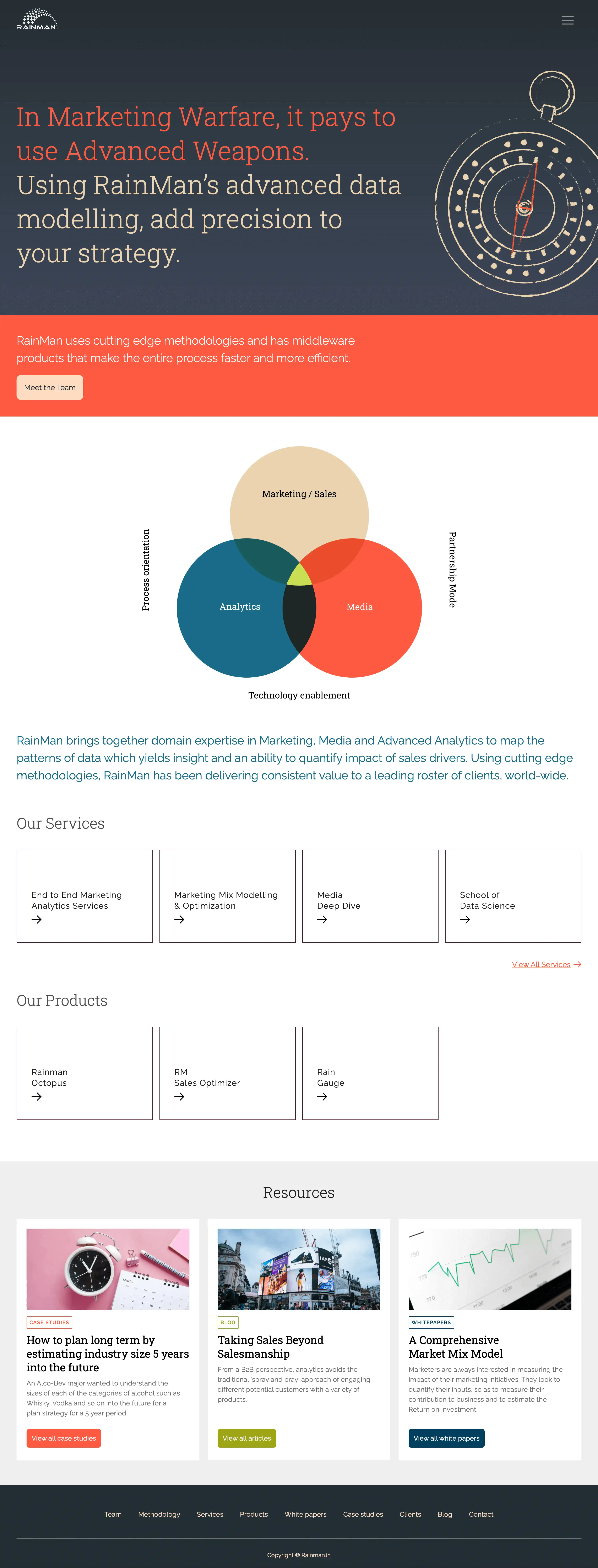 RainMan Consulting marketing analytics
